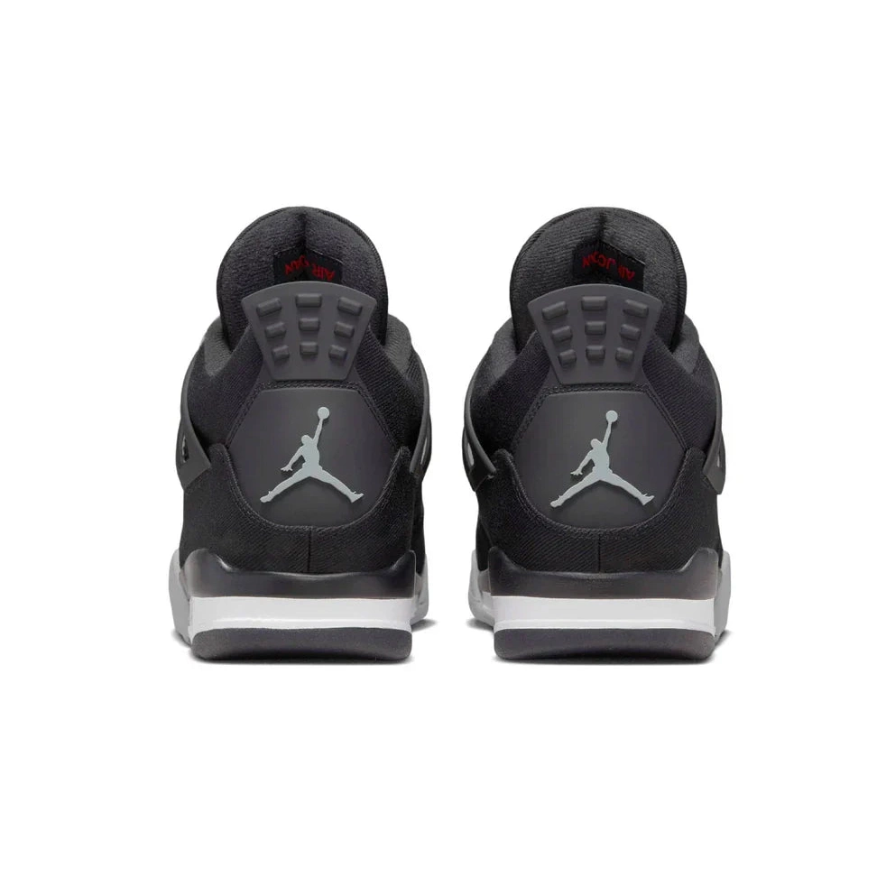 Black Jordan Retro SE Canvas Air 4 0727